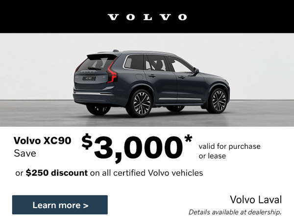 XC90 - VIP offer for Scotiabank employees