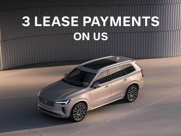 Your last 3 lease payments on us*