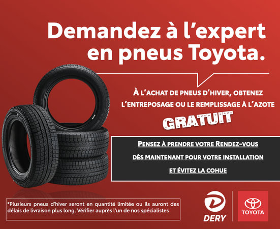 Promotion sur les Pneus