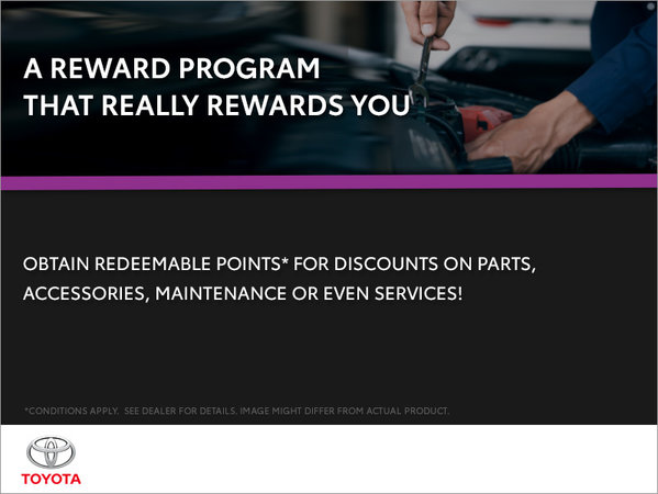 My Toyota Reward Program
