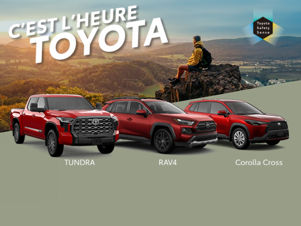 C'est l'heure Toyota!