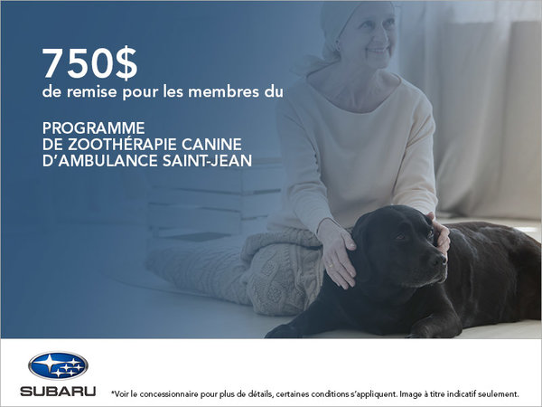 Rabais pour les membres du Programme ZCASJ