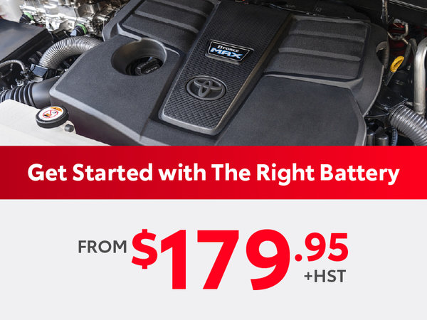 Get Started with The Right Battery