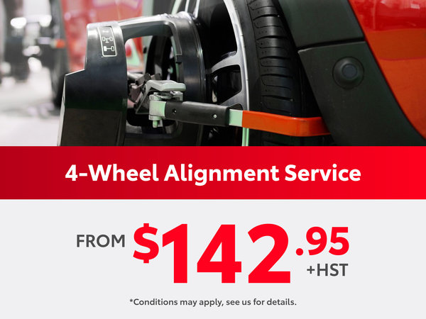 4-Wheel Alignment Service