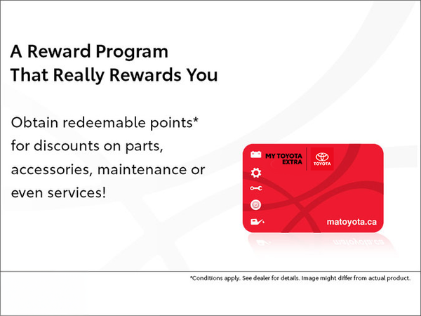 My Toyota Extra Reward Program