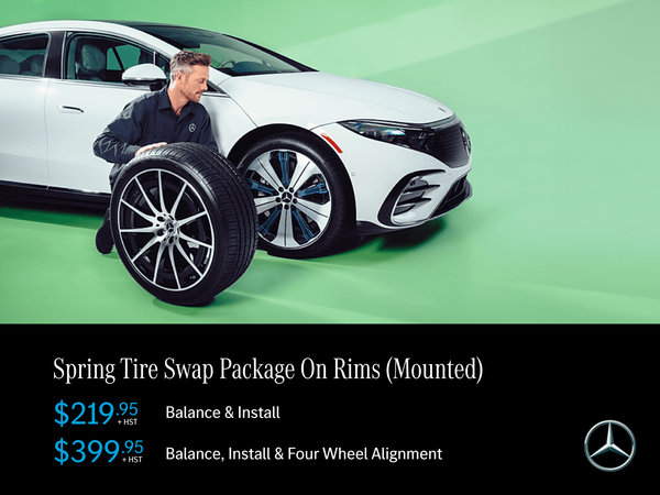 Spring Tire Swap Package - On Rims (Mounted)