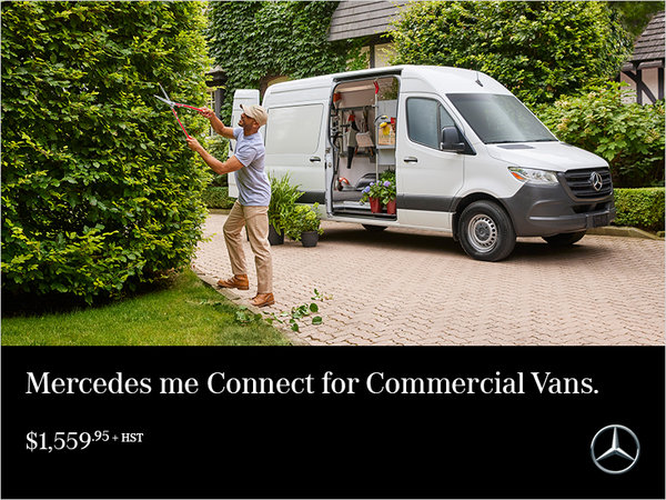 Mercedes me connect for Commercial Vans