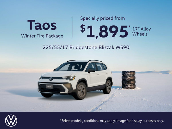 VW Taos 17'' Winter Tire Package