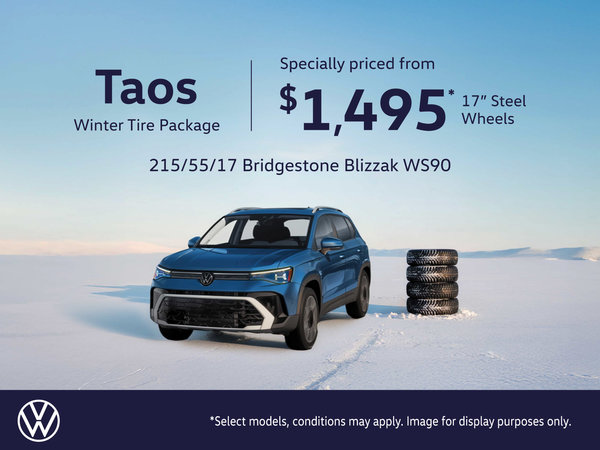 VW Taos 17'' Winter Tire Package