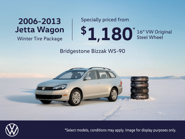 2006-2013 VW Jetta Wagon Winter Tire Package