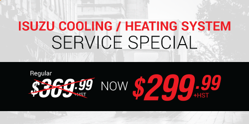 Isuzu Cooling/Heating System Special