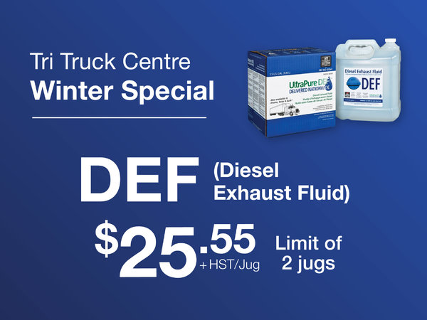 Diesel Exhaust Fuel (DEF) Winter Special