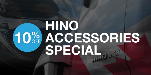 10% OFF Genuine Hino Parts