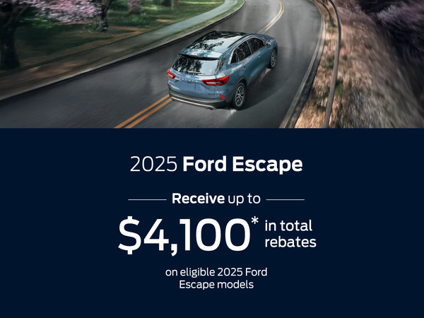 2025 Ford Escape Special Offer