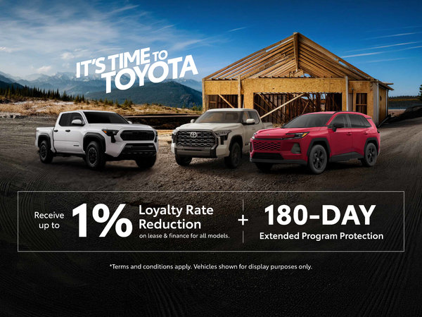 It's Time to Toyota
