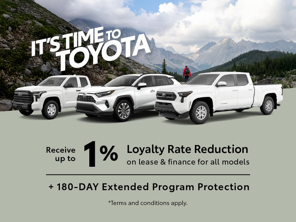 It's Time to Toyota