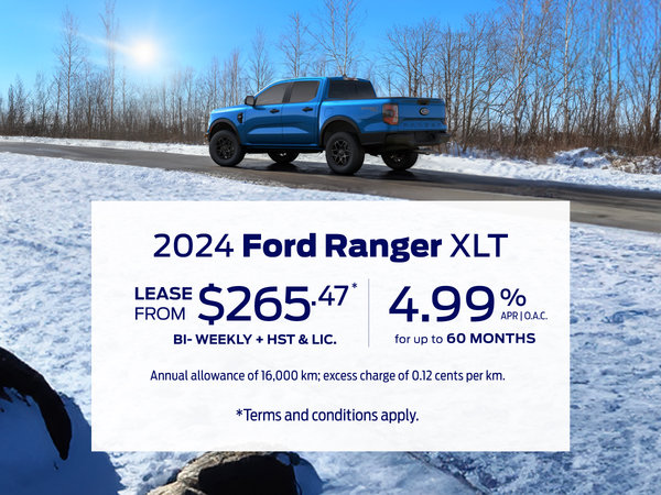 2024 Ford Ranger Lease Offer