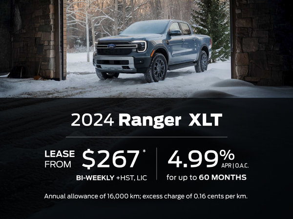 2024 Ford Ranger Lease Offer