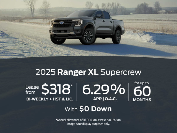 2025 Ford Ranger Lease Offer