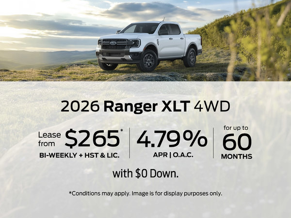 2026 Ford Ranger Lease Offer