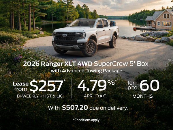 2026 Ford Ranger Lease Offer