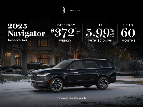 2025 Lincoln Navigator - Special Offer