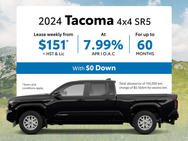 2024 Toyota Tacoma Lease Offer