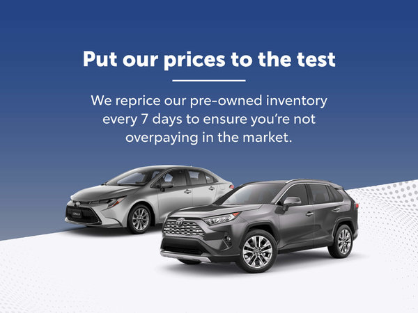 Repriced Vehicles This week