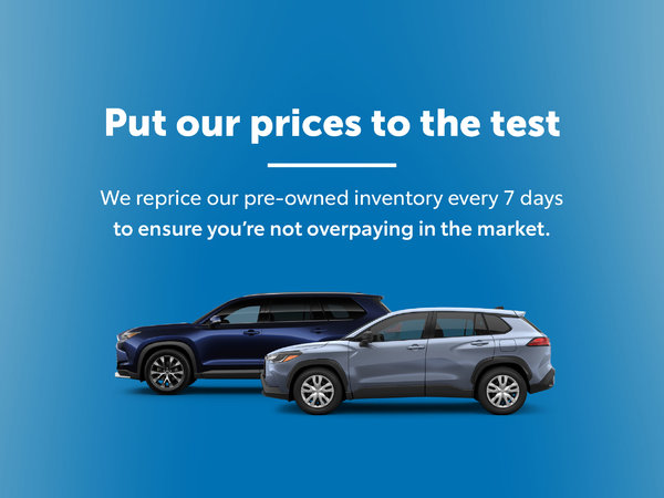 Repriced Vehicles This week