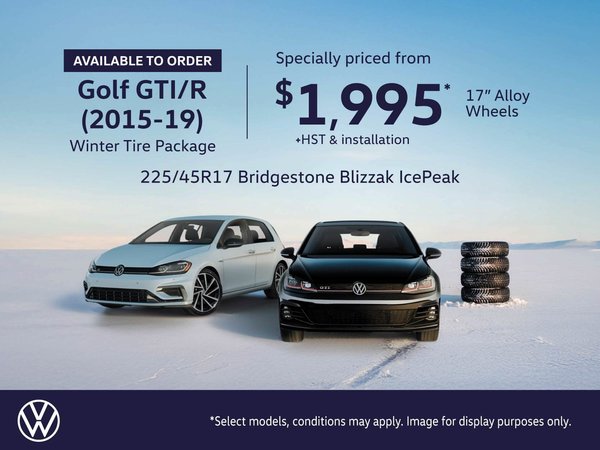 VW Golf R / GTI (2015-2019) - Winter Tire Packages