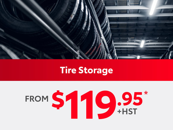 Toyota Tire Storage