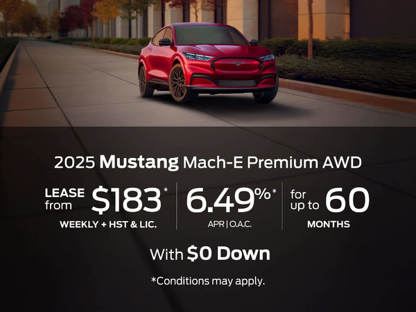 2025 Ford Mach-E - Special Offer