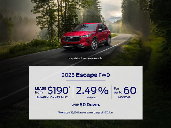 2025 Ford Escape Special Offer