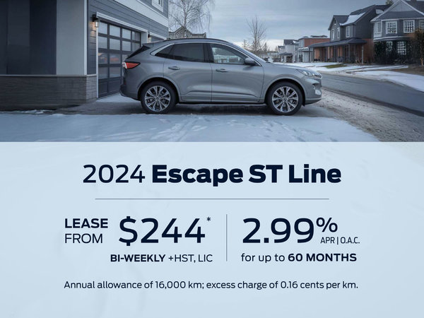 2024 Ford Escape Special Offer