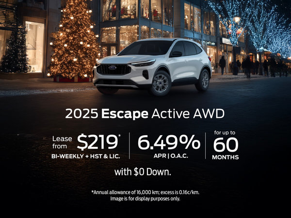 2025 Ford Escape Special Offer