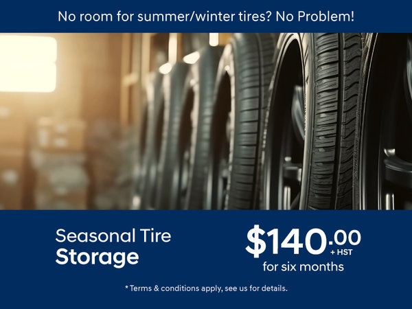 Seasonal Tire Storage