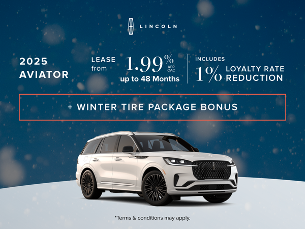 2025 Lincoln Aviator Special Offer in Brampton