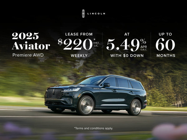 2025 Lincoln Aviator - Special Offer