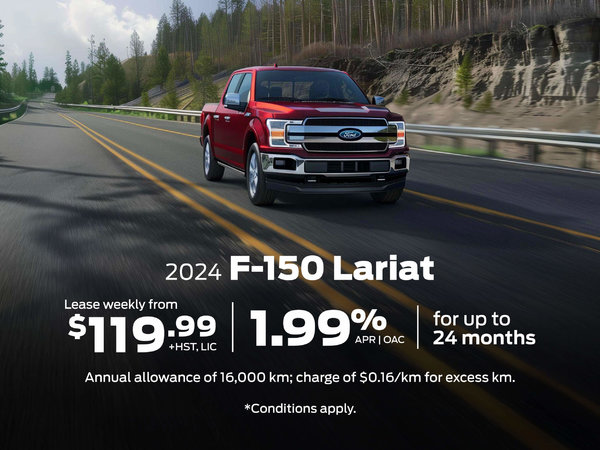 2024 Ford F-150 Lariat - Factory Order  Offer
