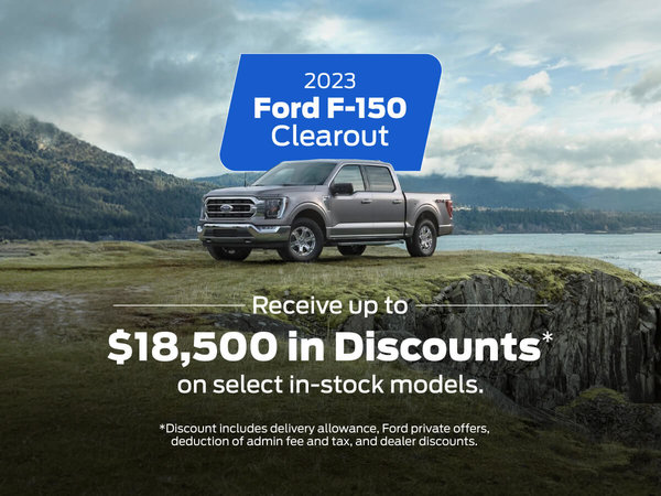 2023 Ford F-150 Clearout