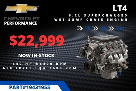 Chevrolet Performance LT4 Engine