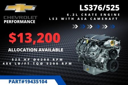 Chevrolet Performance LS376/525 Engine