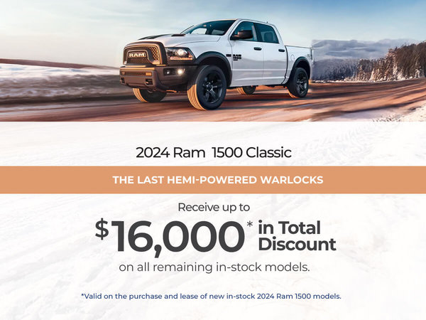 2024 RAM 1500 Classic Offer