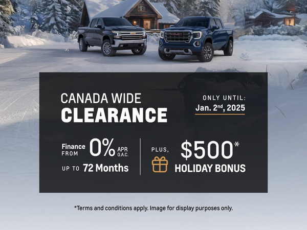 Canada Wide Clearance