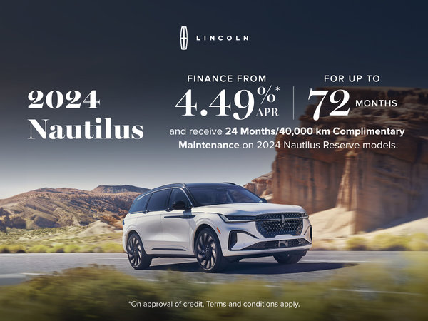 2024 Lincoln Nautilus Finance Offer