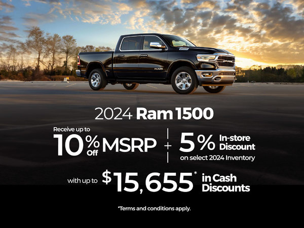 2024 RAM 1500 Offer
