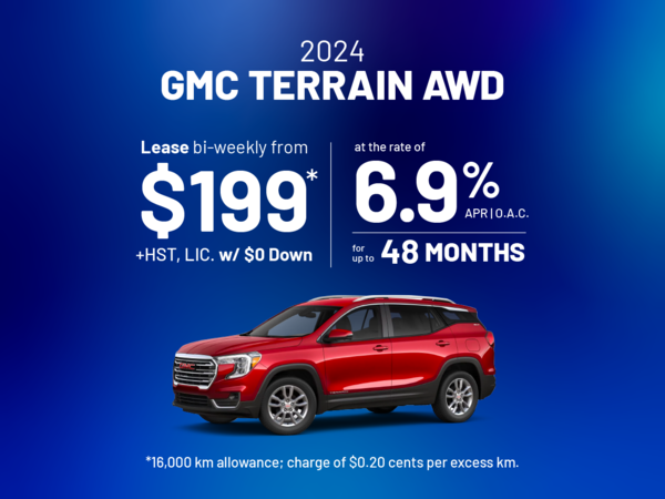 2024 GMC Terrain AWD Lease Offer