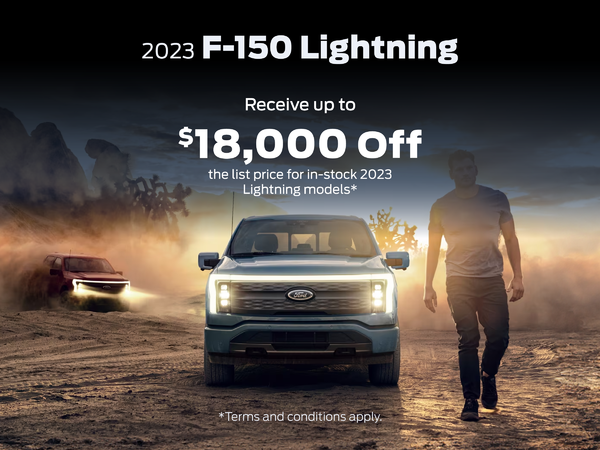 2023 Ford F-150 Lightning Local Offer