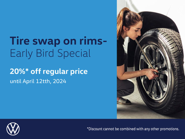 Tire Swap on Rims - Early Bird Special