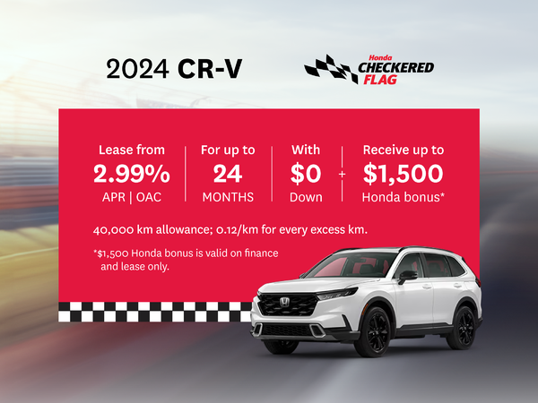2024 Honda CR-V Lease Offer